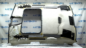 Обшивка потолка Audi A4 B9 18-25 черная, под люк, заломы