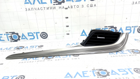 Deflector de aer cu garnitură față stânga Lincoln MKC 15-19, inserție din lemn