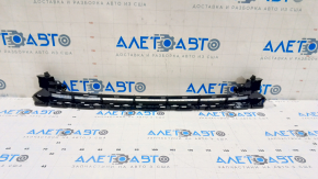 Grila inferioară a barei față Audi A6 C7 16-18 restilizată, textură neagră, nouă, neoriginală