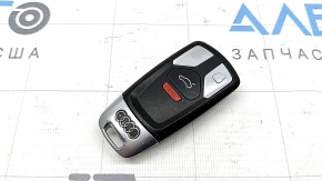 Ключ smart Audi A4 B9 17-21 тип 2, 4 кнопки, потерт