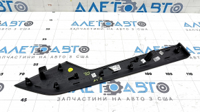 Молдинг обшивки двери задней правой Audi A4 B9 17-25 под серое дерево eiche grau natural