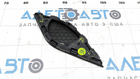Ornament panou frontal stânga pentru difuzoare Audi A4 B9 17-20 gri, Bang & Olufsen, 2 piese, suport rupt