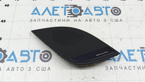 Ornament panou frontal dreapta pentru difuzoare Audi A4 B9 17-20 gri, Bang & Olufsen, 2 piese, suport rupt
