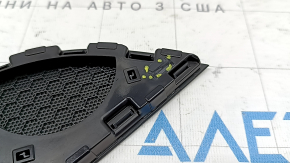 Накладка передней панели правая под динамики Audi A4 B9 17-20 серая, Bang & Olufsen, 2 части, сломано крепление