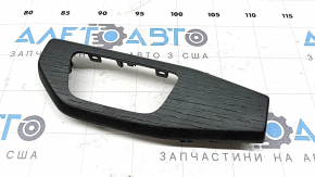 Накладка передней панели левая Audi A4 B9 17-25 серое дерево eiche grau natural