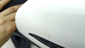 Oglindă laterală stânga completă Mercedes GLC 16-22 10+8+2+2, semnalizare, reglare automată a intensității luminii, încălzită, iluminare din spate, BSM, alb, zgârieturi