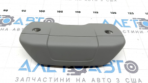 Накладка верха спинки водительского сиденья Audi A4 B9 17-25 серая