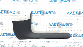 Ornamente prag interior față dreapta Audi A4 B9 17-20 negru