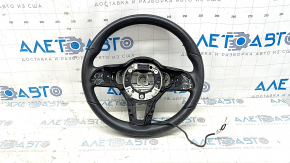 Volan Mercedes GLC 20-22 piele neagră, încălzit, zgârieturi