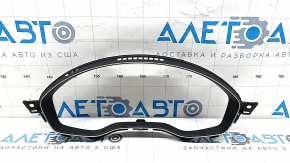 Накладка обрамление щитка приборов Audi A4 B9 17-25 черная