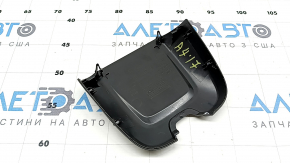 Накладка зеркала внутрисалонного Audi A4 B9 17-25 черная