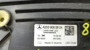 Фара передняя левая в сборе Mercedes GLC 20-22 LED с уплотнителем