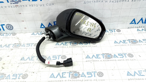 Зеркало боковое правое в сборе Ford Fusion mk5 17-20 12 пинов, BSM, поворотник, подогрев, подсветка, графит, тычки
