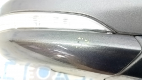 Зеркало боковое правое в сборе Ford Fusion mk5 17-20 12 пинов, BSM, поворотник, подогрев, подсветка, графит, тычки