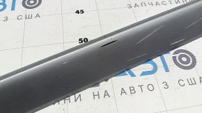 Молдинг порога левый Audi A4 B9 17-19 S-Line 195см, серебро, царапина