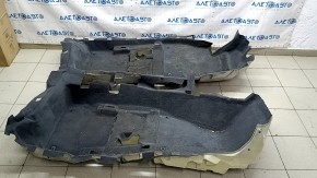 Покрытие пола Audi A4 B9 17-19 серое, под химчистку