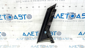 Накладка двери боковая задняя левая Ford Fusion mk5 13-20 черный глянец, зад, царапины