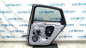 Дверь в сборе задняя правая Audi A4 B9 17-19 серебро LZ7G, keyless