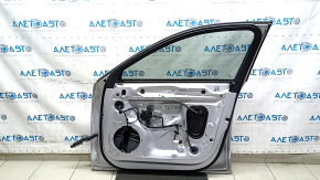 Дверь в сборе передняя правая Audi A4 B9 17-19 серебро LZ7G, keyless