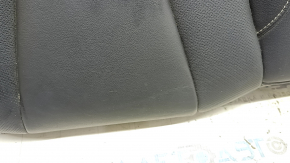 Подушка заднего ряда сидений Ford Fusion mk5 17-20 кожа черная, перфорация, Titanium, примятости, под чистку