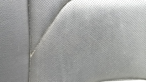 Подушка заднего ряда сидений Ford Fusion mk5 17-20 кожа черная, перфорация, Titanium, примятости, под чистку