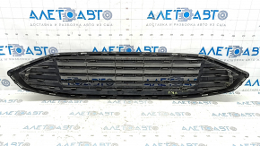 Решетка радиатора grill в сборе с обрамлением Ford Fusion mk5 17-18 хром, песок, надломаны, крепления