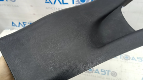 Накладка порога задняя левая Ford Fusion mk5 17-20 черная, потерта