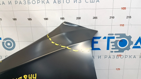 Крыло переднее левое Chevrolet Camaro 16-23 сталь, загнут угол, залом, мелкие тычки