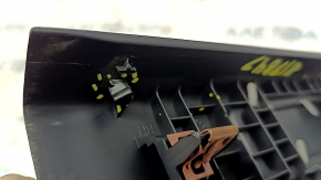 Ornamente prag ușă față stânga Ford Fusion mk5 17-20 negru cu inserție cromată, zgârieturi