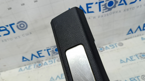 Ornamente prag ușă față stânga Ford Fusion mk5 17-20 negru cu inserție cromată, zgârieturi
