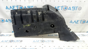Защита переднего бампера Ford Fusion mk5 17-20 левая, потерта