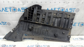 Защита переднего бампера Ford Fusion mk5 17-20 левая, потерта