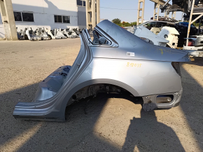 Четверть крыло задняя левая Audi A4 B9 17-19 на кузове, серебро