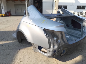 Четверть крыло задняя левая Audi A4 B9 17-19 на кузове, серебро