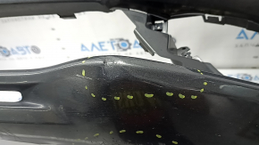 Бампер передний голый Ford Fusion mk5 17-18 без парктроников, графит, цаапины, вмятины