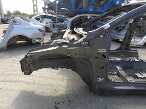 Четверть передняя левая Ford Fusion mk5 13-20 plug-in на кузове, графит