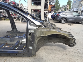Четверть передняя правая Ford Fusion mk5 13-20 plug-in с кронштейном, на кузове, графит