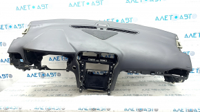 Торпедо передняя панель с AIRBAG Ford Fusion mk5 17-20 черная под start-stop и динамик
