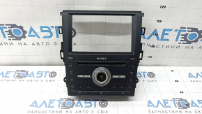 Панель управления радио Ford Fusion mk5 13-20 SYNC 3 SONY с подогревом и вентиляцией