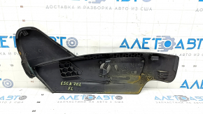 Накладка боковая водительского сидения левая Ford Escape MK4 20-22 черная, потерта