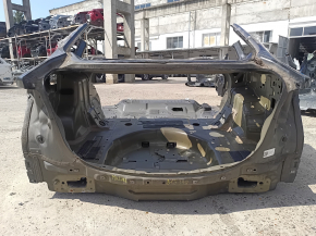 Задняя панель Ford Fusion mk5 13-20 на кузове, графит