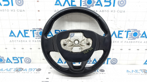 Руль голый Ford Escape MK4 20-22 кожа, без кнопок, без накладки, потерт