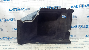Покрытие пола переднее правое Ford Fusion mk5 17-18 hybrid, plug-in, черное, под чистку