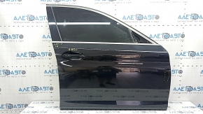 Дверь в сборе передняя правая BMW 5 G30 17-23 черный 668, вмятина