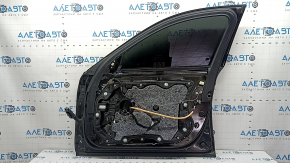 Дверь в сборе передняя правая BMW 5 G30 17-23 черный 668, вмятина