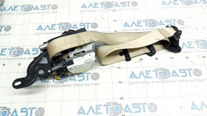 Водительский ремень безопасности BMW 5 G30 17-23 бежевый canberra beige, контакт с водой, под чистку