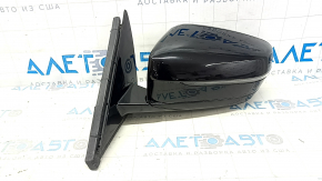 Oglindă retrovizoare stânga completă BMW 5 G30 17-23 5 pini, BSM, încălzită, semnalizator, antiorbire automată, neagră 668