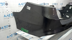 Бампер задний голый Ford Fusion mk5 13-18 графит, под 4 парктроника, вмятины, царапины