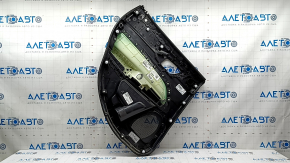 Placă uși spate dreapta Jeep Compass 22-25 neagră, introduceți cârpă gri sub tweeter, pentru curățare chimică