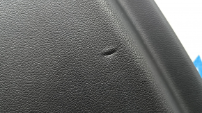 Ornamente ușă spate dreapta BMW 5 G30 17-23 piele bej canberra bej, inserție sub lemn închis, cotiera piele bej, cu mâner, zgârieturi, pentru curățat
